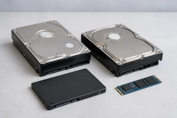 HDD / SSDを一緒に送れるもの
